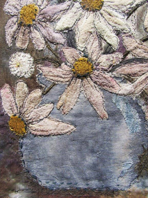 Fabric Collage - detail Wendy Hermelin